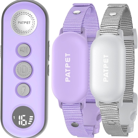 PATPET Dog training Collar with Remote Rechargeable Training Waterproof Electric - Picture 1 of 8